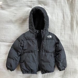 Northface Kids down hooded jacket, 3T